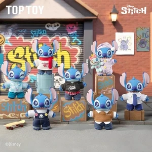 TOPTOY Disney Stitch Dress Up Show Series Blind Box Figure Vinyl Plush Toy Gift - Picture 1 of 29