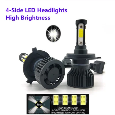2pcs 16000Lm 50W H4 H8 H9 9004 9007 H1 H3 H7 9005/HB3 9006/HB4 Led Headlight 12V - Image 1 of 4