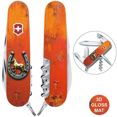 Victorinox Spartan Swiss Army Knife 3D GLOSS MAT LUCKY HORSESHOE Zodiac Special - Изображение 1 из 4