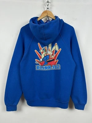90s Vintage Blink 182 Rabbit Print Band Hoodie Size L - image 1 of 4