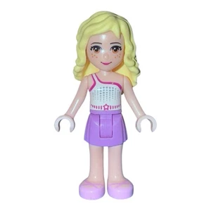 LEGO Friends Minifigura NAYA frnd056 Barra de Jugos del Set # 41035 - Imagen 1 de 2