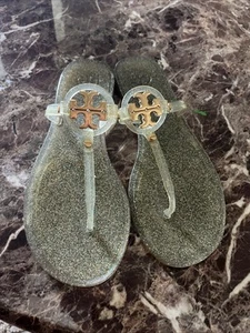 Tory Burch Mini Miller Flat Thong Jelly Sandals - Picture 1 of 2