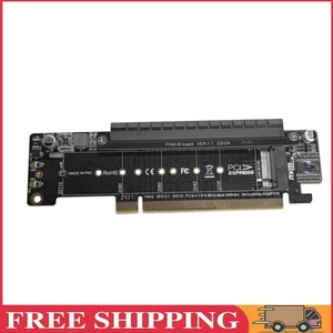 PCIe X16 bis X8+X4+X4 Split-Erweiterungsadapterkarte PCIE4.0-Splitterkartenadapt - Afbeelding 1 van 10