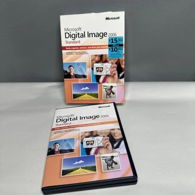 Microsoft Digital Image Standard 2006 for Windows 32-Bit w/ Box – Used - Image 1 of 4