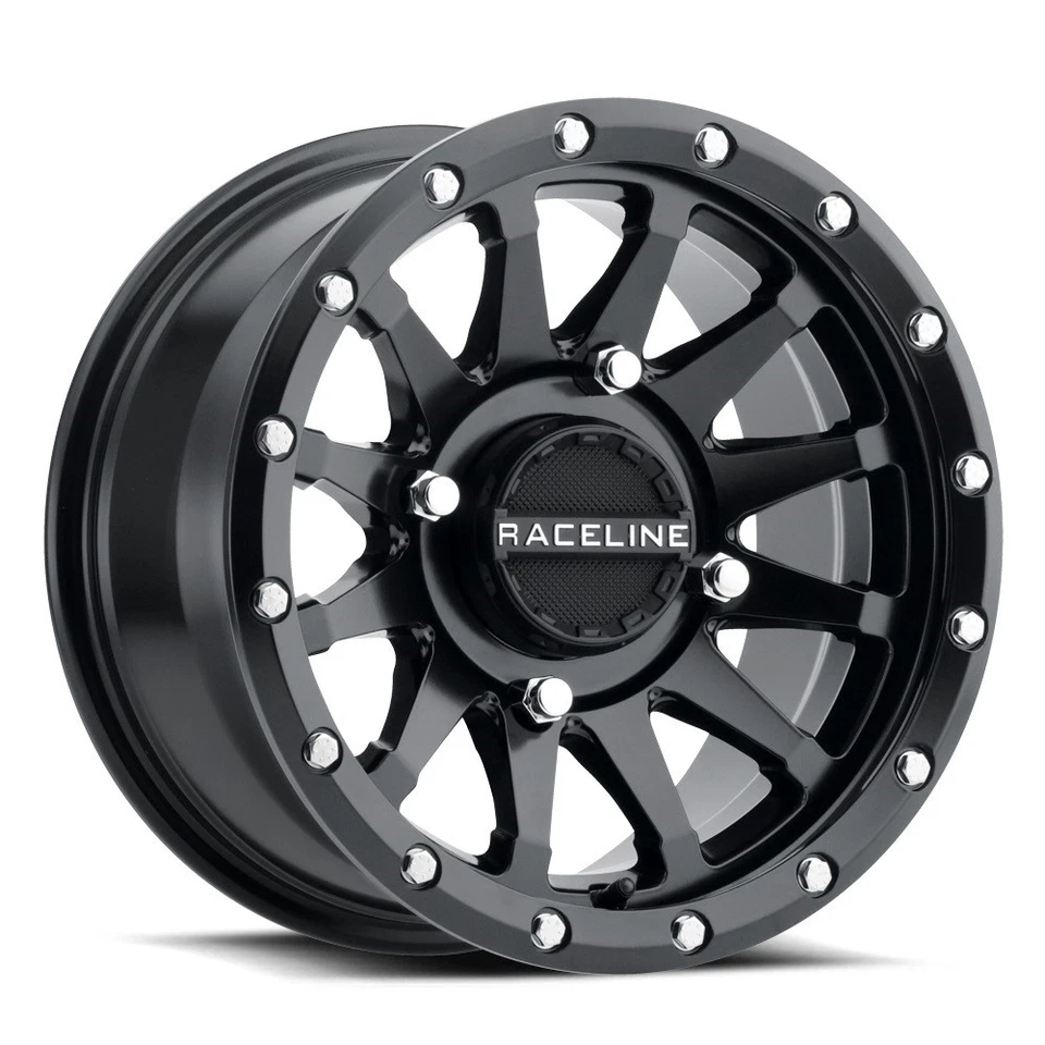 Raceline Trophy 15x7 ATV/UTV Wheel - Satin Black (4/156) +10mm [A95B-57056+10] - Image 1 of 1