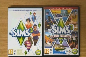 The Sims 3 Base Game and Limited Edition Island Paradise Expansion Pk PC Games - Picture 1 of 11