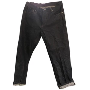 Uniqlo Selvedge Jeans Gr. 32X34 Dark Wash Regular Fit Straight Mid Rise  - Bild 1 von 7