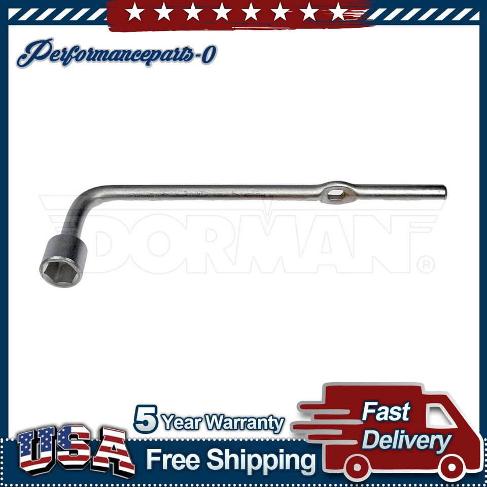 Ручка домкрата запасной шины Dorman / гаечный ключ для колеса для Honda Accord 1988-2017 2018 - Изображение 1 из 3