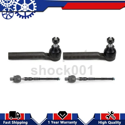 Mevotech dianteiro interno, externo extremidades de haste de amarração compatível com 2010 2011 Subaru Impreza - Imagem 1 de 4