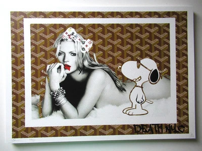 DEATH NYC (1979) SIEBDRUCK VON 2023 ORIGINAL HAND SIGNIERT, NUMMERIERT 32x45cm - Bild 1 von 4