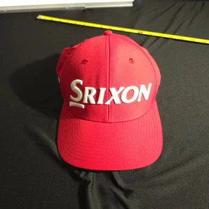 Srixon Cleveland Golfmütze Herren rot tailliert verstellbar Baseballkappe Logo PGA Tour - Bild 1 von 14