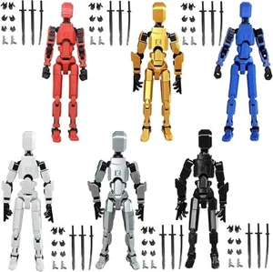 Assembly Completed T13 Action Figure, Titan 13 3D Printed 5.5 inch, 6pack - Picture 1 of 6