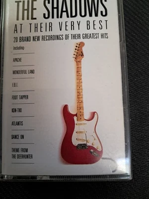 THE SHADOWS, AT THEIR VERY BEST. 20 TRACK CASSETTE TAPE IN VERY GOOD CONDITION - Image 1 of 4
