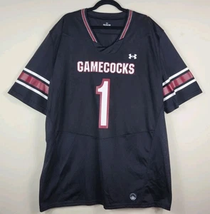 South Carolina Gamecocks schwarz #1 NCAA Under Armour Authentic Trikot Herren XL - Bild 1 von 18