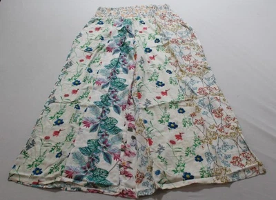 Sacred Threads Women's Floral Patchwork Pants EH6 Multicolor Size S/M NWT - Image 1 of 4