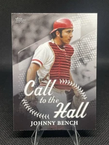 2025 Topps - Call to the Hall - #CTH-9 Johnny Bench - Cincinnati Reds - Picture 1 of 2
