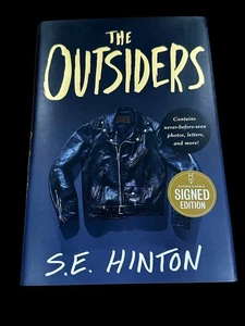 S. E. Hinton The Outsiders Rare Oklahoma Young Adult signed Autogramm Buch JSA - Bild 1 von 2
