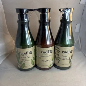 Codi New York Olive Jasmin Grüntee Hand- & Körperlotion 25 flüssige Unzen je 3 FLASCHEN - Bild 1 von 7