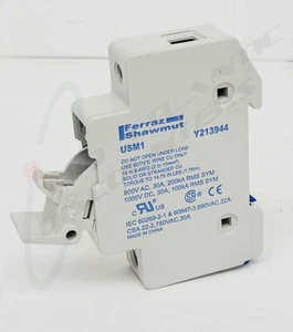 FERRAZ SHAWMUT USM1 Y213944 Portafusibile 800V 30A - Foto 1 di 2