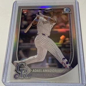 Bowman Chrome Refractor #31 Adael Amador Rookie RC 2025 - Imagen 1 de 2
