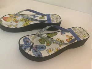Chanclas Brighton para mujer talla 7 mariposas - Imagen 1 de 3