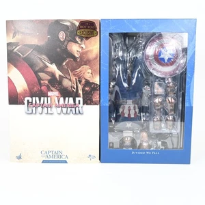 Figura de acción Hot Toys MMS360 1/6 Capitán América versión de batalla Guerra Civil - Imagen 1 de 20