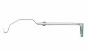 VALANCE Curtain Rod EXTENSION WIRE CENTER SUPPORT BRACKET Adjusts 6" to 9 1/2" - Picture 1 of 1