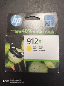 CARTOUCHE HP 912XL JAUNE / YELLOW / 3YL83AE / neuve, sous blister - Afbeelding 1 van 2