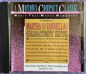 Martha Reeves and The Vandellas Greatest Hits CD 1987 Motown Records - Picture 1 of 6