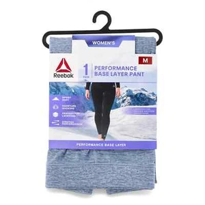 Reebok Women's Warm Performance Base Layer Pants Brand NEW - Picture 1 of 15