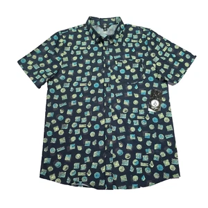 VOLCOM Mens Warbler Sea Shell Patterned XL Shirts - Picture 1 of 15