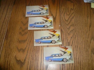 Postales Oldsmobile 98 1955 sedán de 4 puertas - vintage - cuatro tarjetas - Imagen 1 de 1