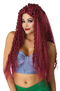 Enchanted Siren Mermaid Adult Wig - Picture 1 of 1