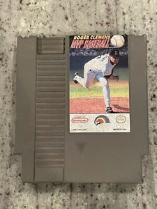 Roger Clemens' MVP Baseball (Nintendo NES, 1991) Nur Kassette - getestet - Bild 1 von 3