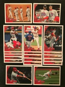 Juego de 1 y 2 equipos Topps Phillies 2010 Utley Ryan Howard Cole Hamels Ruiz Rollins 19 - Imagen 1 de 1
