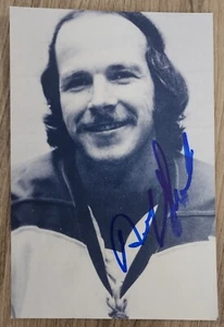 Bobby Sheehan Signed 4x6 Photo NHL Golden Seals Red Wings Canadiens Legend RAD - Picture 1 of 1