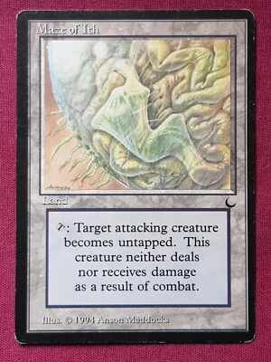 Magic The Gathering THE DARK MAZE OF ITH land card MTG - Image 1 of 2
