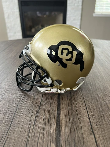 RARE Colorado CU Buffaloes NCAA Buffs Riddell Mini Helmet Cover
