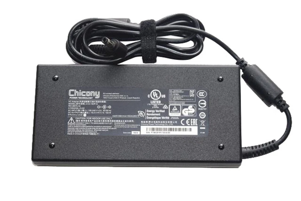 Chicony 7.7A 150W AC Adapter Charger For GIGABYTE G5 KF5-G3US353SH Power Supply - Image 1 of 4