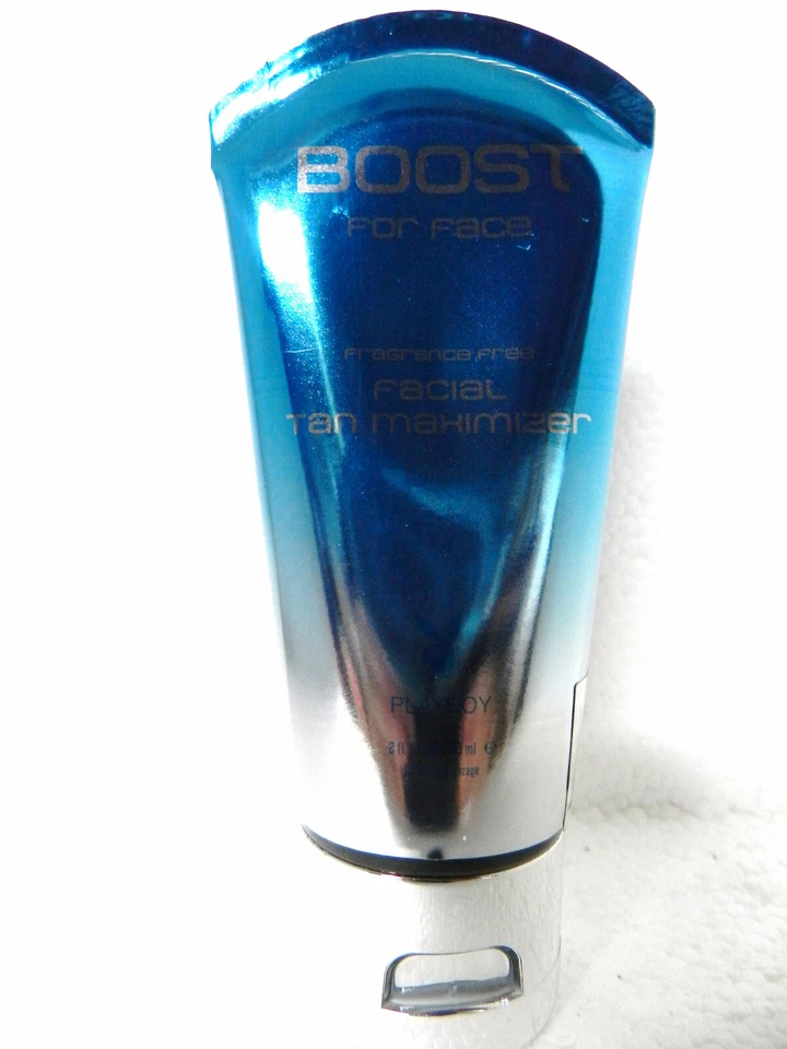 LOCIÓN PARA CAMA BRONCEADORA FACIAL BOOST FOR FACE FACE FACE BRONCEADORA DE PLAYBOY ¡DIFÍCIL DE ENCONTRAR! Foto 1 de 2