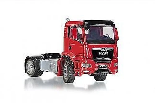 Wiking 077653 - 1/32 Man Tgs 18.510 4x4 Bl 2-Achs Trattore - Rosso - Immagine 1 di 1