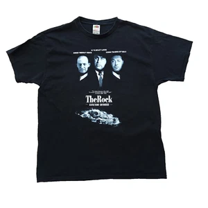 The Rock Alcatraz Island T-Shirt schwarz Gr. XL | Vintage 90s Herren Al Capone - Bild 1 von 7