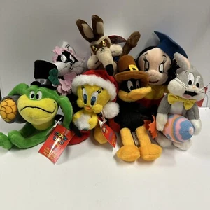 Vintage Looney Tunes Mini Plüsch Sitzsack Warner Bros Studio Store 1999 Menge 7 - Bild 1 von 17