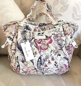 Vera Bradley Hummingbird Park Glenna Satchel - Picture 1 of 10