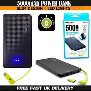 5000mAh Slim Power Bank Fast Charger Battery Pack Portable For iPhone SE (2022)