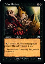 Cabal Archon NM MTG Onslaught Magic 2B3