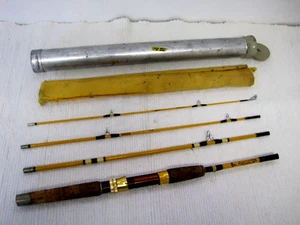 Vintage Wright & McGill Trailmaster M4TMS Mini Ferrules Rod mit Soft & Hard Case - Bild 1 von 12