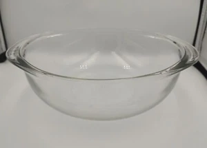 Pyrex Originals Clear 1.5 QT Round Casserole 023 with No Lid Ovenware - Picture 1 of 7