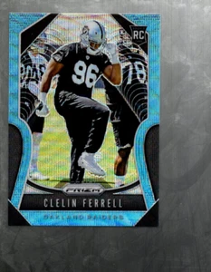 A9949- 2019 Panini Prizm Prizms Blue Wave #316 Clelin Ferrell /199 - NM-MT - Picture 1 of 2