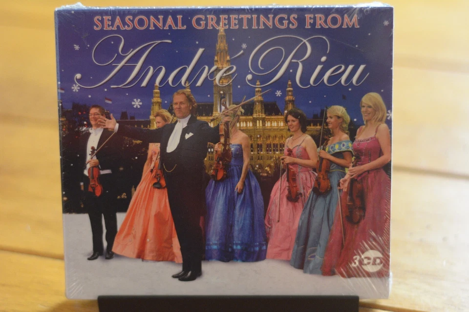 SEASONAL GREETINGS FROM ANDRE RIEU AUDIO CD [NEW SEALED] 3 DISC SET SCARCE [165] Foto 1 de 4